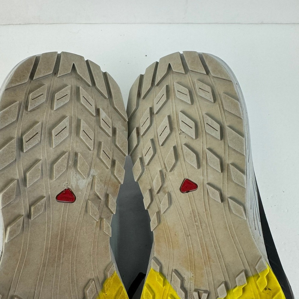 Salomon Sense Ride 5 Womens Size 9 Trail Running Shoes Mint Pink Yellow Sneakers - Picture 5 of 13